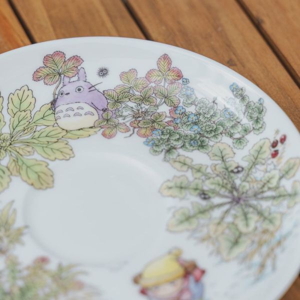 宮崎駿 日本製』Noritake 龍貓 骨瓷奶茶/咖啡杯盤組-1J 