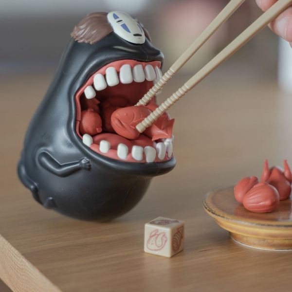宮崎駿 『桌遊』暴食無臉男超有趣的平衡遊戲 台南好玩.日本商品.日本正版.日本代購.日本雜貨.龍貓娃娃.宮崎駿周邊商品.魔女宅急便.神隱少女.無臉男.霍爾移動城堡.波妞.史努比.角落生物.拼圖.Peko牛奶妹.迪士尼