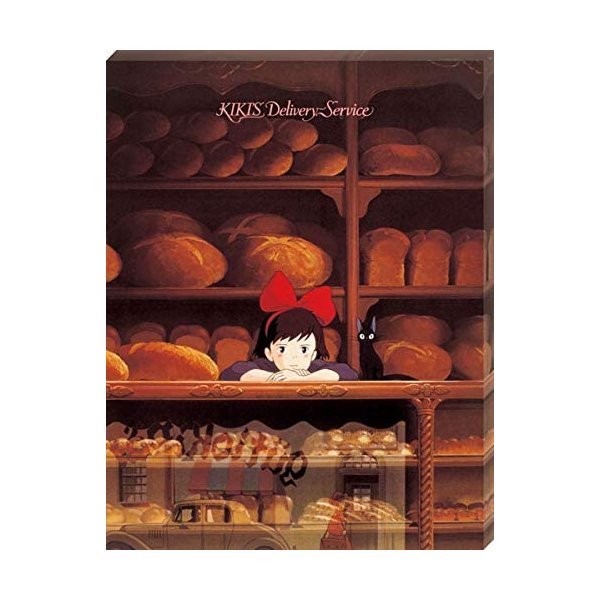 宮崎駿 魔女宅急便 366pcs 版畫藝術拼圖-琪琪＆麵包店 台南好玩.日本商品.日本正版.日本代購.日本雜貨.龍貓娃娃.宮崎駿周邊商品.魔女宅急便.神隱少女.無臉男.霍爾移動城堡.波妞.史努比.角落生物.拼圖.Peko牛奶妹.迪士尼.