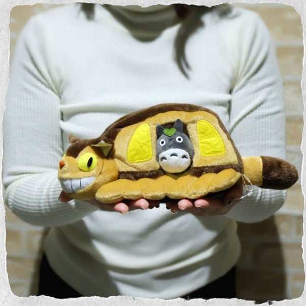 宮崎駿 龍貓巴士&灰龍貓 絨毛玩偶 Ｓ 台南好玩.日本商品.日本正版.日本代購.日本雜貨.龍貓娃娃.宮崎駿周邊商品.魔女宅急便.神隱少女.無臉男.霍爾移動城堡.波妞.史努比.角落生物.拼圖.Peko牛奶妹.迪士尼