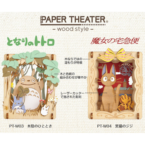 宮崎駿 龍貓 DIY立體木質劇場-樹蔭下的片刻 台南好玩.日本商品.日本正版.日本代購.日本雜貨.龍貓娃娃.宮崎駿周邊商品.魔女宅急便.神隱少女.無臉男.霍爾移動城堡.波妞.史努比.角落生物.拼圖.Peko牛奶妹.迪士尼