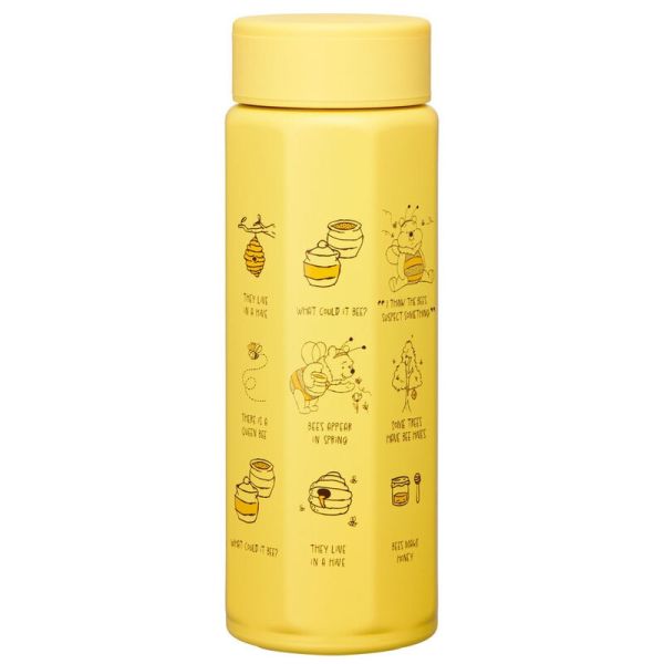 迪士尼 小熊維尼8角造型保溫保冷保溫瓶-500ml 