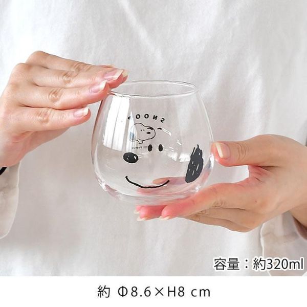 限量 『日本製 』PEANUTS史努比 搖搖玻璃杯 台南好玩.日本商品.日本正版.日本代購.日本雜貨.龍貓娃娃.宮崎駿周邊商品.魔女宅急便.神隱少女.無臉男.霍爾移動城堡.波妞.史努比.角落生物.拼圖.Peko牛奶妹.迪士尼