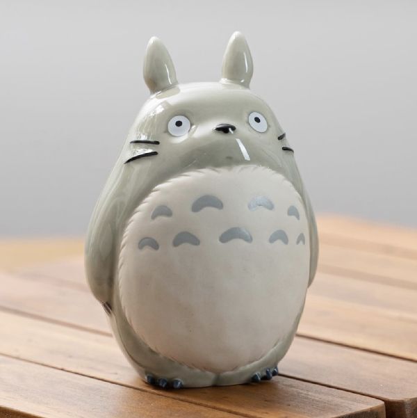 宮崎駿 龍貓 大龍貓/灰龍貓 陶瓷製公仔擺飾 龍貓公仔