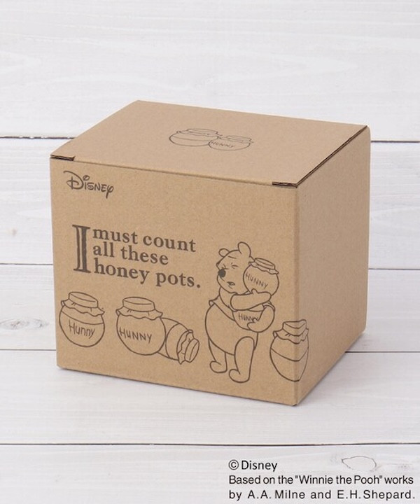 Disney 小熊維尼 耐熱玻璃馬克杯 