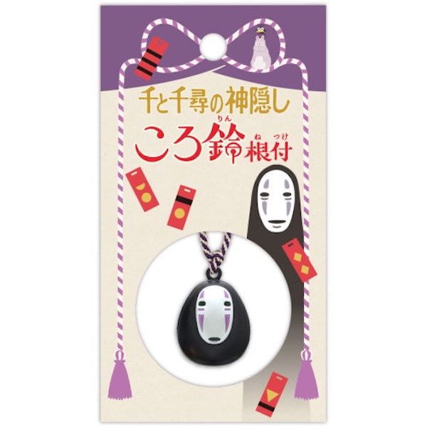 宮崎駿 神隱少女/無臉男 祈願鈴鐺（祈願鈴根付） 台南好玩.日本商品.日本正版.日本代購.日本雜貨.龍貓娃娃.宮崎駿周邊商品.魔女宅急便.神隱少女.無臉男.霍爾移動城堡.波妞.史努比.角落生物.拼圖.Peko牛奶妹.迪士尼