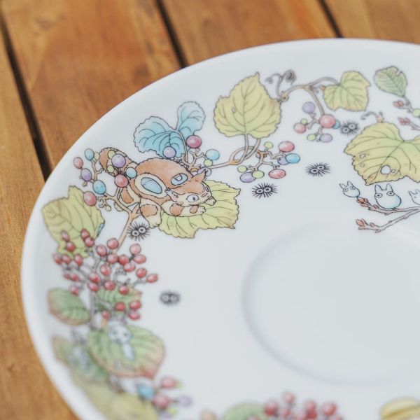 宮崎駿 日本製』Noritake 龍貓 骨瓷奶茶/咖啡杯盤組-5J 台南好玩.日本商品.日本正版.日本代購.日本雜貨.龍貓娃娃.宮崎駿周邊商品.魔女宅急便.神隱少女.無臉男.霍爾移動城堡.波妞.史努比.角落生物.拼圖.Peko牛奶妹.迪士尼