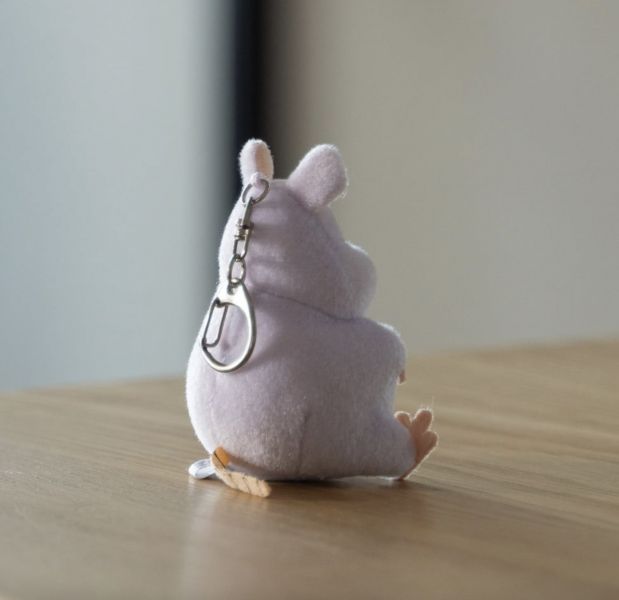 宮崎駿 千與千尋/神隱少女 小少爺變身紫老鼠/大寶寶 鑰匙圈/吊飾 