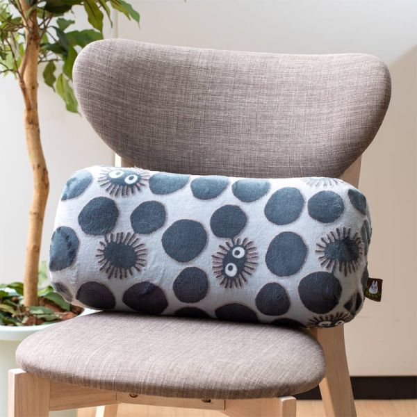 宮崎駿 龍貓 剪影系列 腰墊/靠墊 -灰塵精靈 