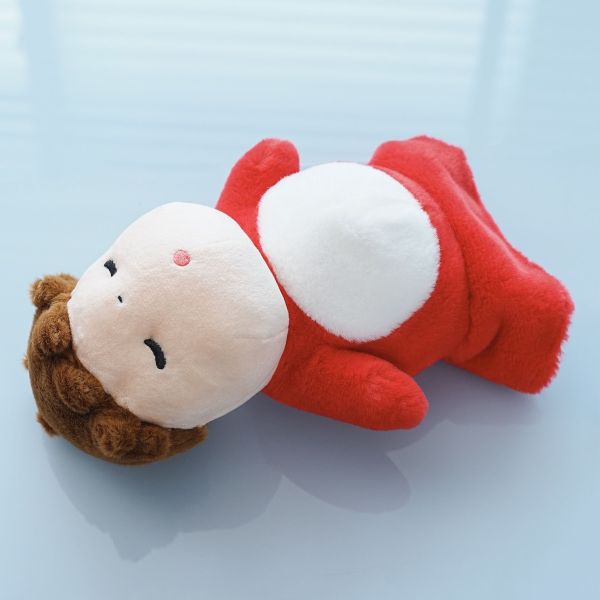 崖上的波妞 睡覺的波妞 手玉玩偶/沙包/絨毛玩偶 