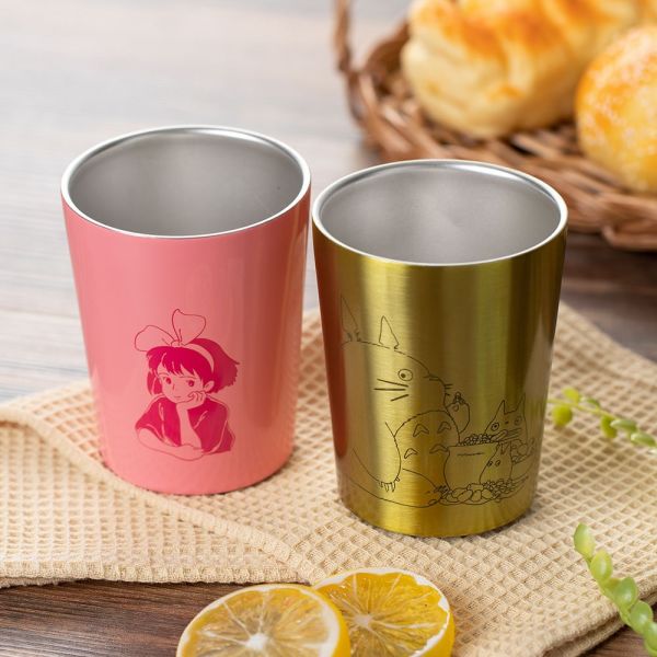魔女宅急便-琪琪 便利商店咖啡 兩用杯/不鏽鋼保溫保冷杯-240ml 