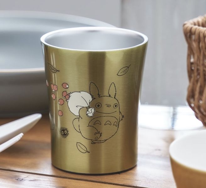 宮崎駿 龍貓不鏽鋼杯保溫杯250ml 台南好玩.日本商品.日本正版.日本代購.日本雜貨.龍貓娃娃.宮崎駿周邊商品.魔女宅急便.神隱少女.無臉男.霍爾移動城堡.波妞.史努比.角落生物.拼圖.Peko牛奶妹.迪士尼.
