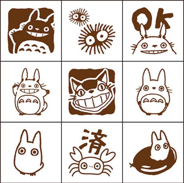 宮崎駿 龍貓 桌曆/日記 印章 