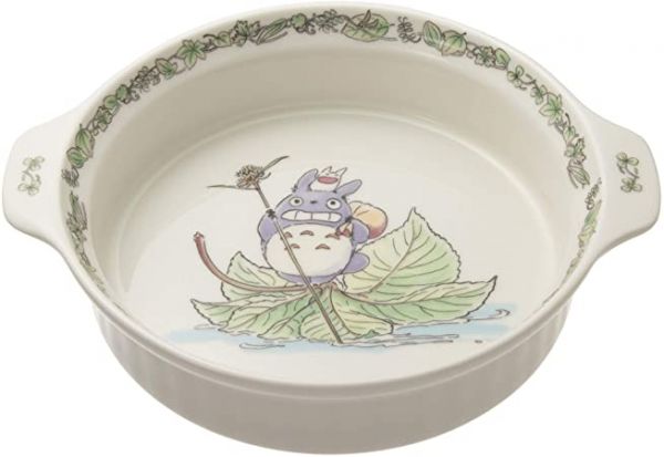 宮崎駿 Noritake 龍貓 骨瓷圓型烤盤/深盤 台南好玩.日本商品.日本正版.日本代購.日本雜貨.龍貓娃娃.宮崎駿周邊商品.魔女宅急便.神隱少女.無臉男.霍爾移動城堡.波妞.史努比.角落生物.拼圖.Peko牛奶妹.迪士尼