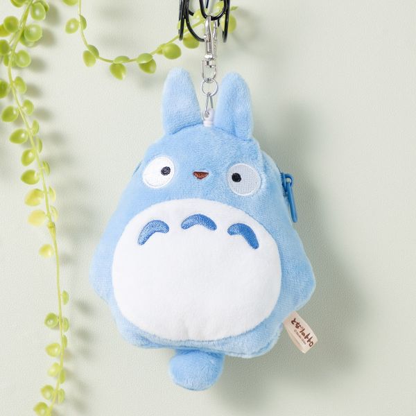 宮崎駿 龍貓 中藍龍貓伸縮票卡夾／證件套／零錢包 