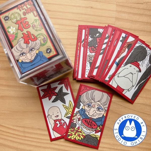 『限定數量發售商品』宮崎駿 神隱少女 花札 