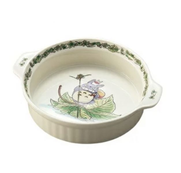宮崎駿 Noritake 龍貓 骨瓷圓型烤盤/深盤 台南好玩.日本商品.日本正版.日本代購.日本雜貨.龍貓娃娃.宮崎駿周邊商品.魔女宅急便.神隱少女.無臉男.霍爾移動城堡.波妞.史努比.角落生物.拼圖.Peko牛奶妹.迪士尼