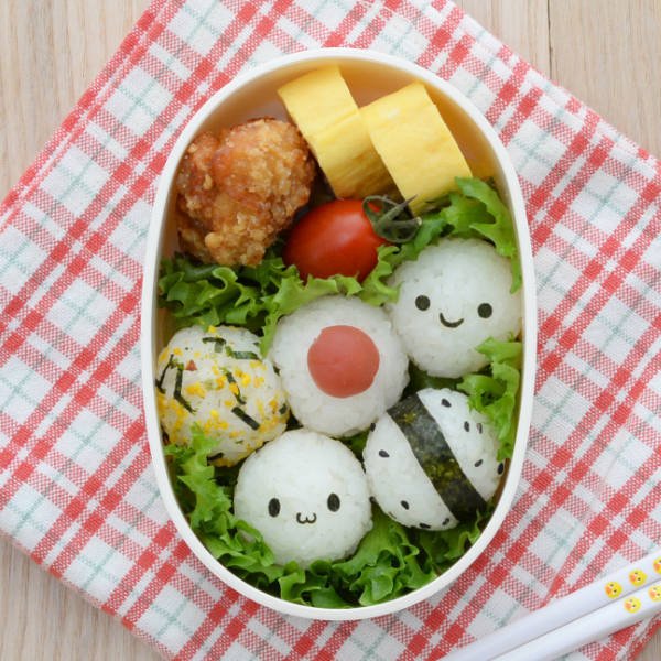 『日本媽媽的法寶』臉部表情飯糰壓模 