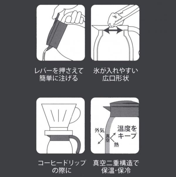 PEANUTS史努比 單耳不鏽鋼桌上型保溫壺 台南好玩.日本商品.日本正版.日本代購.日本雜貨.龍貓娃娃.宮崎駿周邊商品.魔女宅急便.神隱少女.無臉男.霍爾移動城堡.波妞.史努比.角落生物.拼圖.Peko牛奶妹.迪士尼