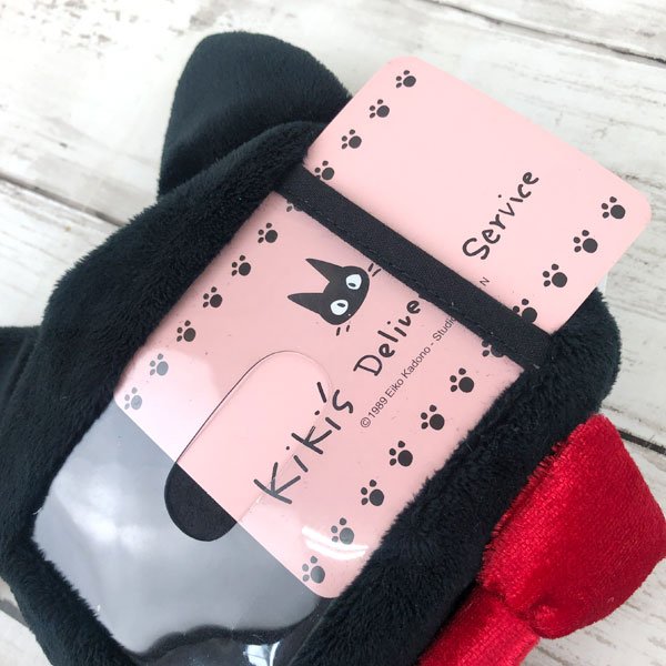 宮崎駿 魔女宅急便 黑貓吉吉伸縮票卡夾／證件套／零錢包 台南好玩.日本商品.日本正版.日本代購.日本雜貨.龍貓娃娃.宮崎駿周邊商品.魔女宅急便.神隱少女.無臉男.霍爾移動城堡.波妞.史努比.角落生物.拼圖.Peko牛奶妹.迪士尼.