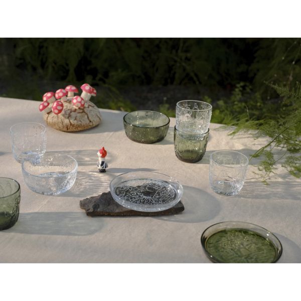 嚕嚕米 -小不點 透明玻璃碗 