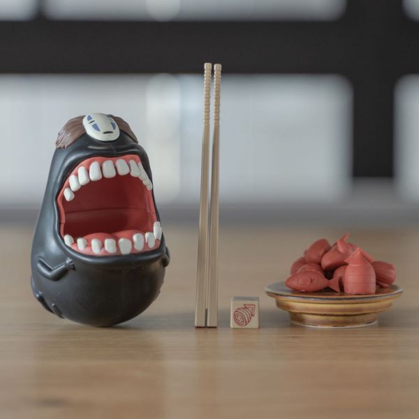 宮崎駿 『桌遊』暴食無臉男超有趣的平衡遊戲 台南好玩.日本商品.日本正版.日本代購.日本雜貨.龍貓娃娃.宮崎駿周邊商品.魔女宅急便.神隱少女.無臉男.霍爾移動城堡.波妞.史努比.角落生物.拼圖.Peko牛奶妹.迪士尼