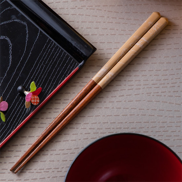 宮崎駿 龍貓 實木筷子-茶色 