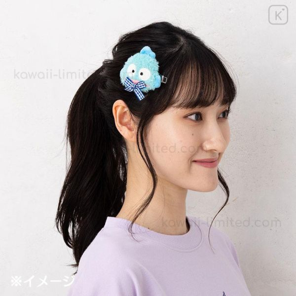三麗鷗 大耳狗/帕恰狗/kitty 大臉款 絨毛造型髮夾/瀏海夾 