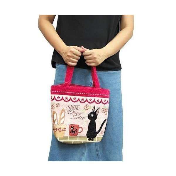 宮崎駿 魔女宅急便 哥白林編織手提袋 台南好玩.日本商品.日本正版.日本代購.日本雜貨.龍貓娃娃.宮崎駿周邊商品.魔女宅急便.神隱少女.無臉男.霍爾移動城堡.波妞.史努比.角落生物.拼圖.Peko牛奶妹.迪士尼