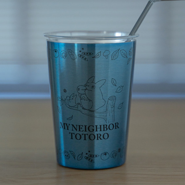 宮崎駿 龍貓 便利商店咖啡 兩用杯/不鏽鋼保溫保冷杯～400ml 台南好玩.日本商品.日本正版.日本代購.日本雜貨.龍貓娃娃.宮崎駿周邊商品.魔女宅急便.神隱少女.無臉男.霍爾移動城堡.波妞.史努比.角落生物.拼圖.Peko牛奶妹.迪士尼.