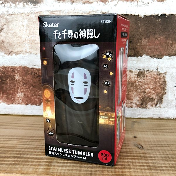 宮崎駿 神隱少女-無臉男 不鏽鋼杯保溫杯300ml 台南好玩.日本商品.日本正版.日本代購.日本雜貨.龍貓娃娃.宮崎駿周邊商品.魔女宅急便.神隱少女.無臉男.霍爾移動城堡.波妞.史努比.角落生物.拼圖.Peko牛奶妹.迪士尼