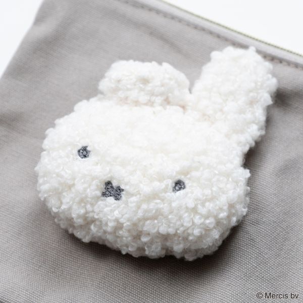 Miffy 米菲兔 立體大臉造型迷你收納包/零錢包 