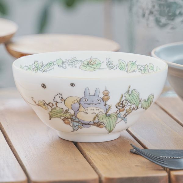 宮崎駿 Noritake 龍貓 骨瓷碗/飯碗 台南好玩.日本商品.日本正版.日本代購.日本雜貨.龍貓娃娃.宮崎駿周邊商品.魔女宅急便.神隱少女.無臉男.霍爾移動城堡.波妞.史努比.角落生物.拼圖.Peko牛奶妹.迪士尼