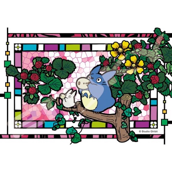 『日本製』宮崎駿 龍貓126pcs 透明壓克力彩繪拼圖 台南好玩.日本商品.日本正版.日本代購.日本雜貨.龍貓娃娃.宮崎駿周邊商品.魔女宅急便.神隱少女.無臉男.霍爾移動城堡.波妞.史努比.角落生物.拼圖.Peko牛奶妹.迪士尼