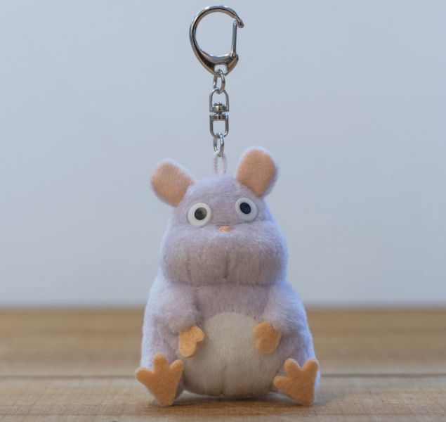 宮崎駿 千與千尋/神隱少女 小少爺變身紫老鼠/大寶寶 鑰匙圈/吊飾 