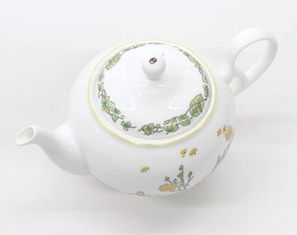 宮崎駿 Noritake龍貓&蒲公英骨瓷茶壺 
