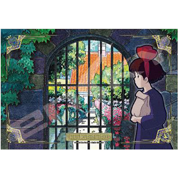 『日本製』宮崎駿 魔女宅急便 300P透明彩繪壓克力拼圖 台南好玩.日本商品.日本正版.日本代購.日本雜貨.龍貓娃娃.宮崎駿周邊商品.魔女宅急便.神隱少女.無臉男.霍爾移動城堡.波妞.史努比.角落生物.拼圖.Peko牛奶妹.迪士尼