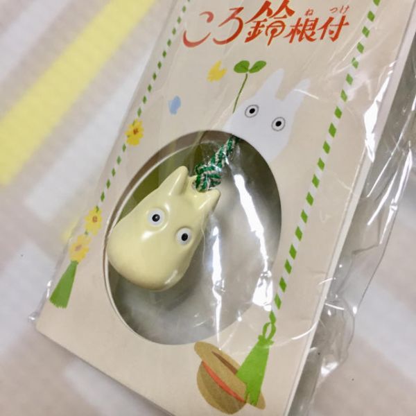 宮崎駿 龍貓/小白龍貓 祈願鈴鐺（祈願鈴根付） 台南好玩.日本商品.日本正版.日本代購.日本雜貨.龍貓娃娃.宮崎駿周邊商品.魔女宅急便.神隱少女.無臉男.霍爾移動城堡.波妞.史努比.角落生物.拼圖.Peko牛奶妹.迪士尼