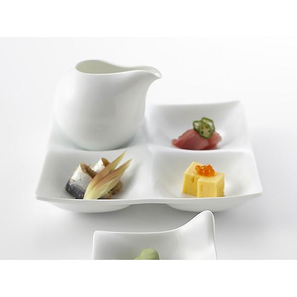 日本製 miyama深山 kowake系列 4格點心碟／前菜皿／小菜碟  