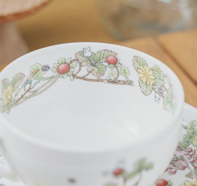 宮崎駿 日本製』Noritake 龍貓 骨瓷奶茶/咖啡杯盤組-3J 