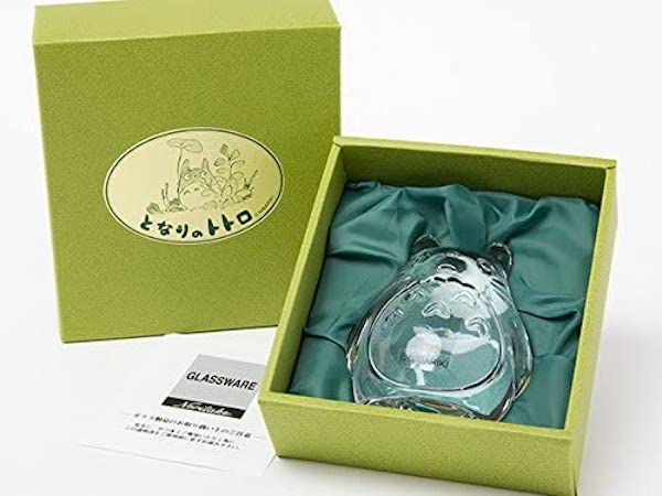 『日本製』宮崎駿 龍貓 Noritake 水晶紙鎮 