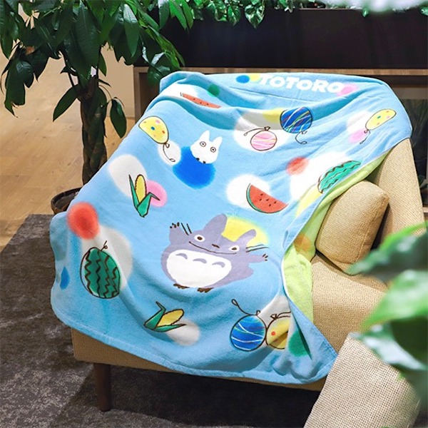 宮崎駿  龍貓 午睡用蓋毯 台南好玩.日本商品.日本正版.日本代購.日本雜貨.龍貓娃娃.宮崎駿周邊商品.魔女宅急便.神隱少女.無臉男.霍爾移動城堡.波妞.史努比.角落生物.拼圖.Peko牛奶妹.迪士尼