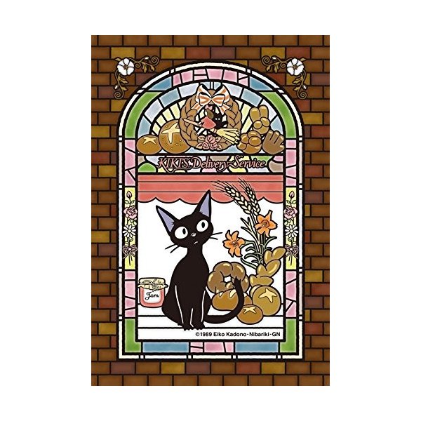 『日本製』宮崎駿 魔女宅急便126pcs 透明壓克力彩繪拼圖 台南好玩.日本商品.日本正版.日本代購.日本雜貨.龍貓娃娃.宮崎駿周邊商品.魔女宅急便.神隱少女.無臉男.霍爾移動城堡.波妞.史努比.角落生物.拼圖.Peko牛奶妹.迪士尼