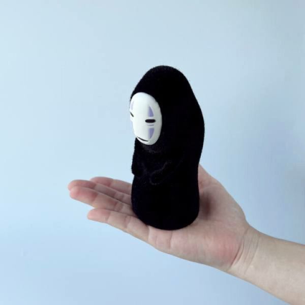 宮崎駿 神隱少女-無臉男&走路燈植絨裝飾公仔 台南好玩.日本商品.日本正版.日本代購.日本雜貨.龍貓娃娃.宮崎駿周邊商品.魔女宅急便.神隱少女.無臉男.霍爾移動城堡.波妞.史努比.角落生物.拼圖.Peko牛奶妹.迪士尼