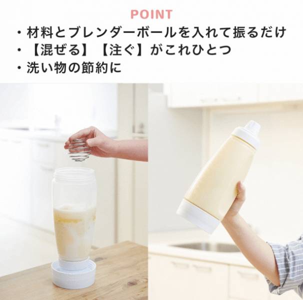 日本主婦方便使用 鬆餅/蛋餅/章魚燒 專用混合罐 