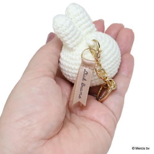 Miffy 米菲兔 針織編織臉部 鑰匙圈/吊飾 