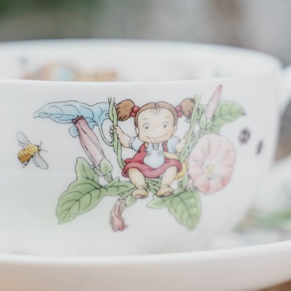 宮崎駿 日本製』Noritake 龍貓 骨瓷奶茶/咖啡杯盤組-4J 
