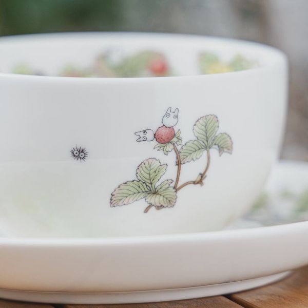 宮崎駿 日本製』Noritake 龍貓 骨瓷奶茶/咖啡杯盤組-3J 