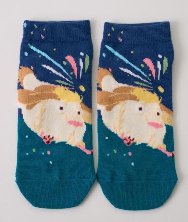 宮崎駿 霍爾移動城堡系列 短襪/船型襪-因因 