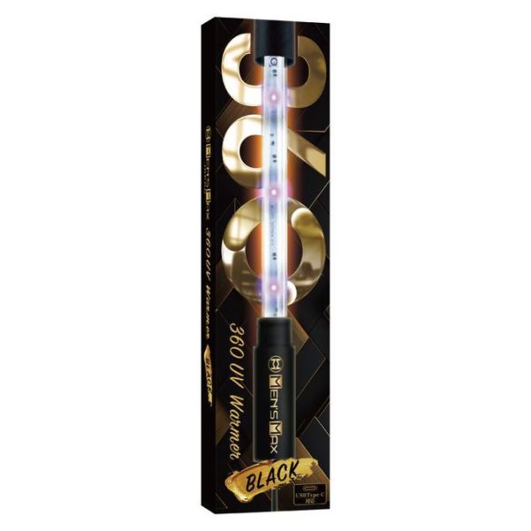 日本ENJOY TOYS MEN'S MAX 360UV 加熱棒 黑 